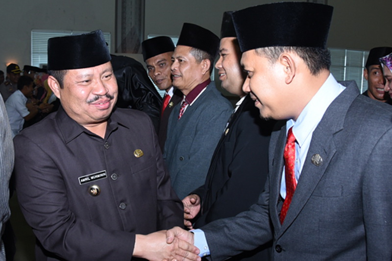 Ini Pesan Bupati Amril Kepada Para Pejabat Yang Baru Diambil Sumpah Jabatan